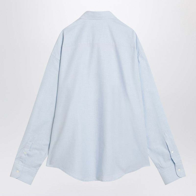 Ami Paris Ami De Coeur Light Blue Shirt Men - 2
