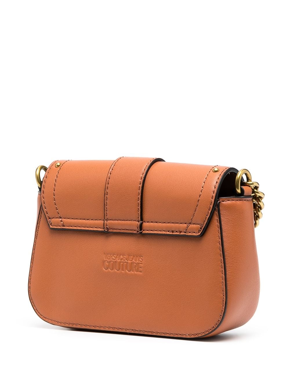 debossed logo crossbody bag - 3