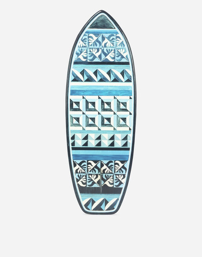 Dolce & Gabbana Hand-painted surf board outlook