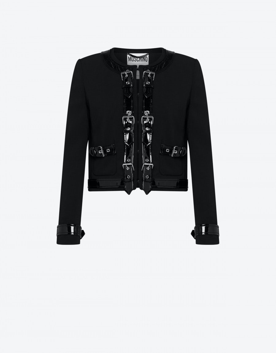 BONDAGE BUCKLE CADY SHORT JACKET - 1