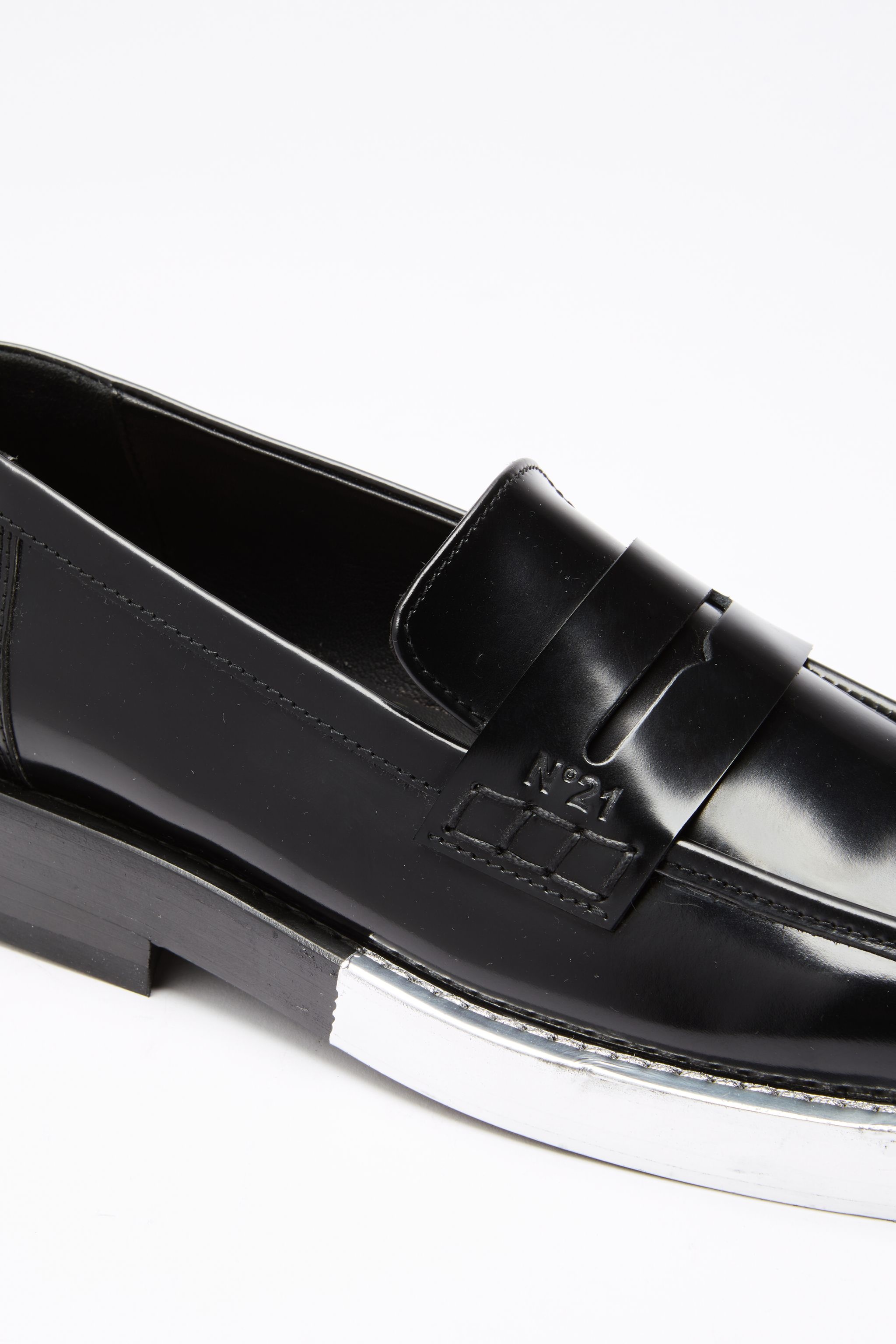 PAINT-EFFECT LOAFERS - 5