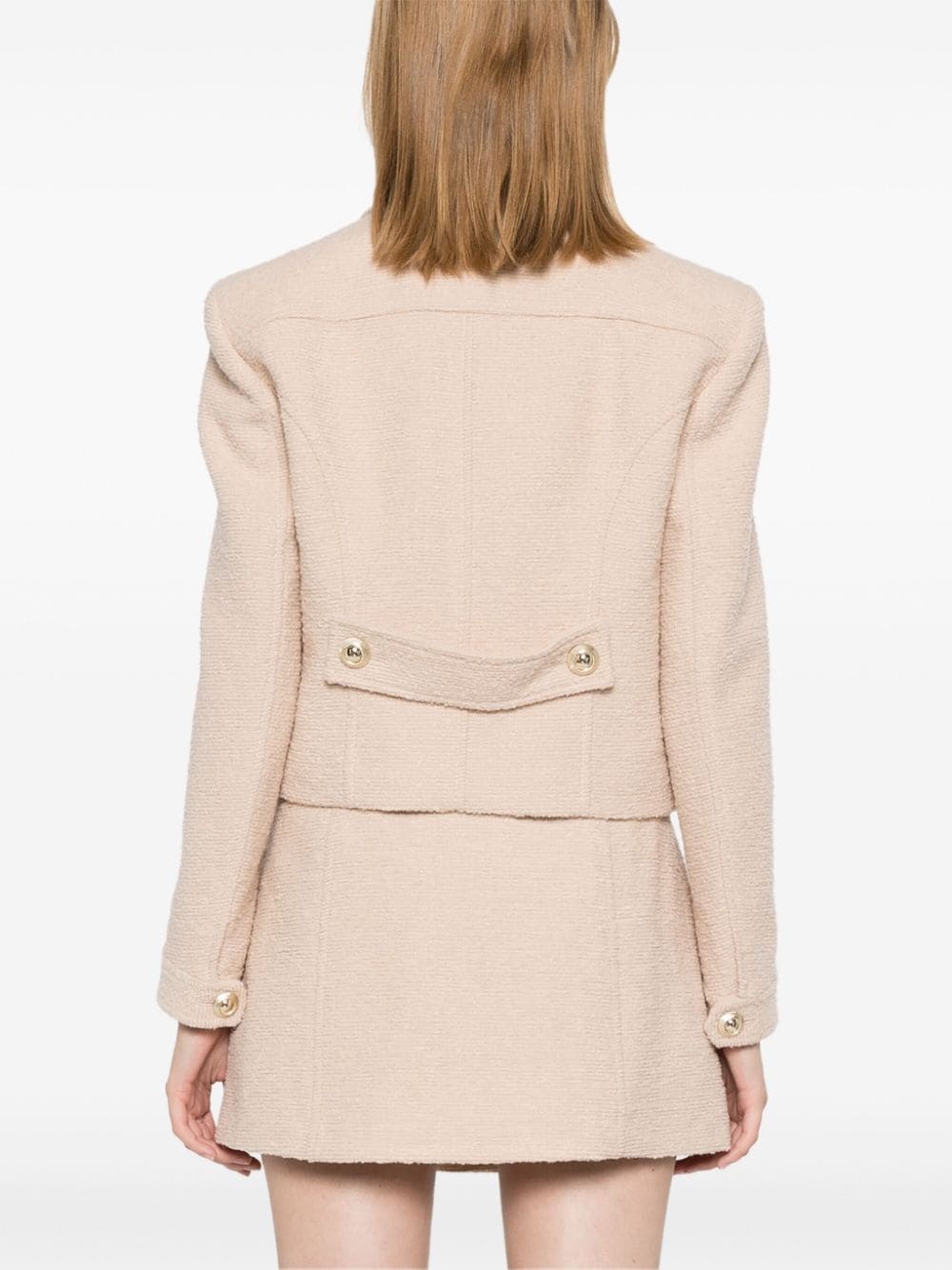 bouclé jacket - 4