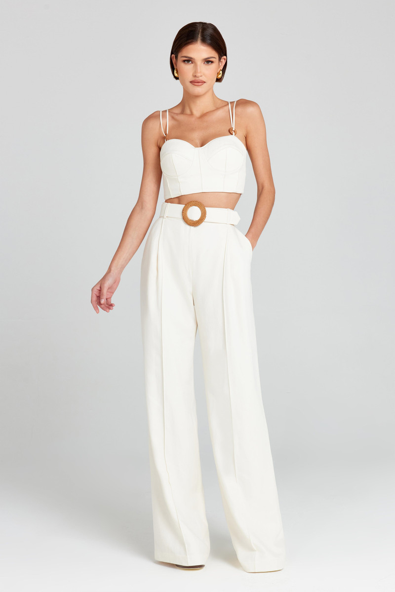 Claudia White Pants 3