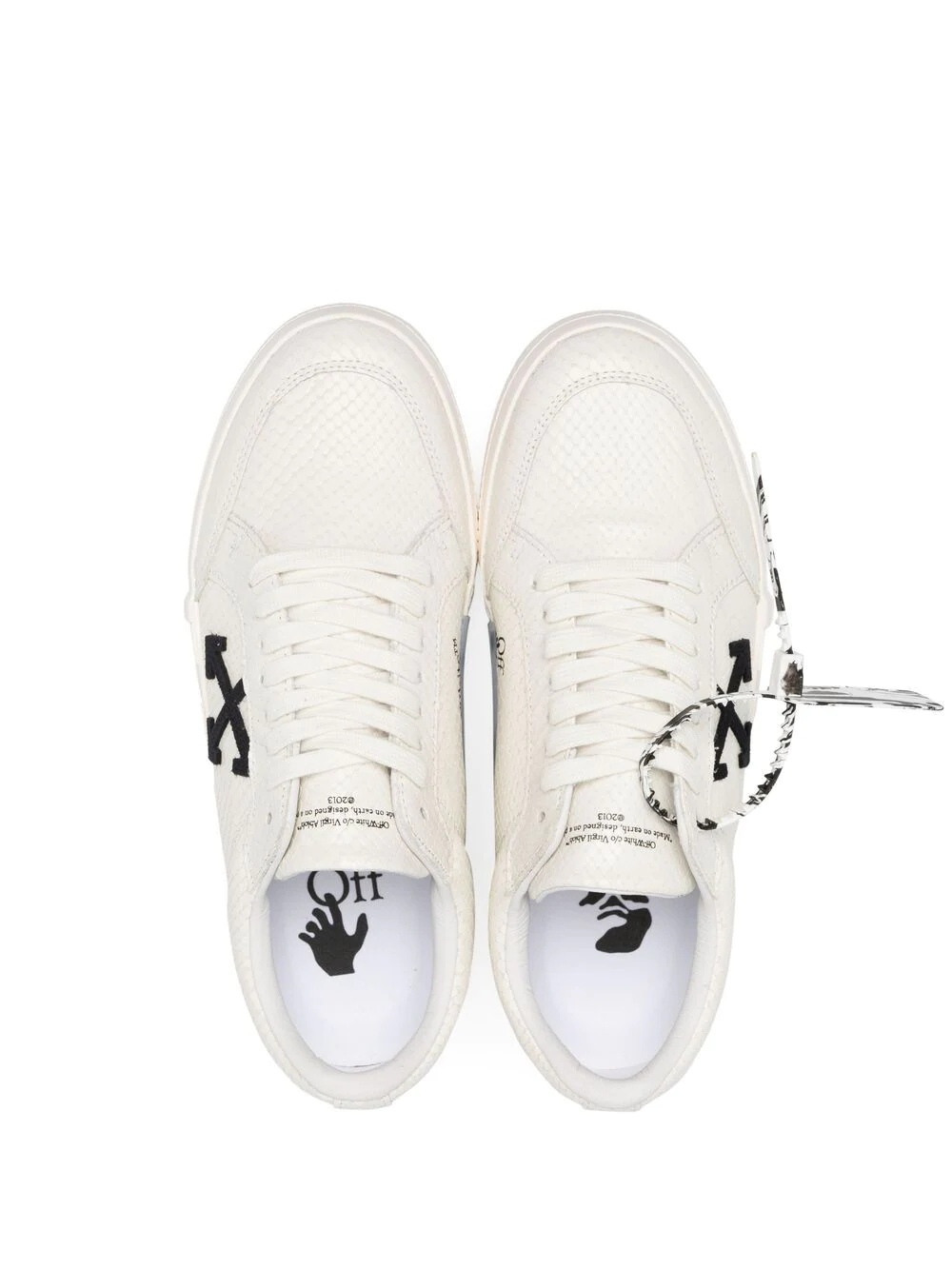 low-top vulcanized sneakers - 4