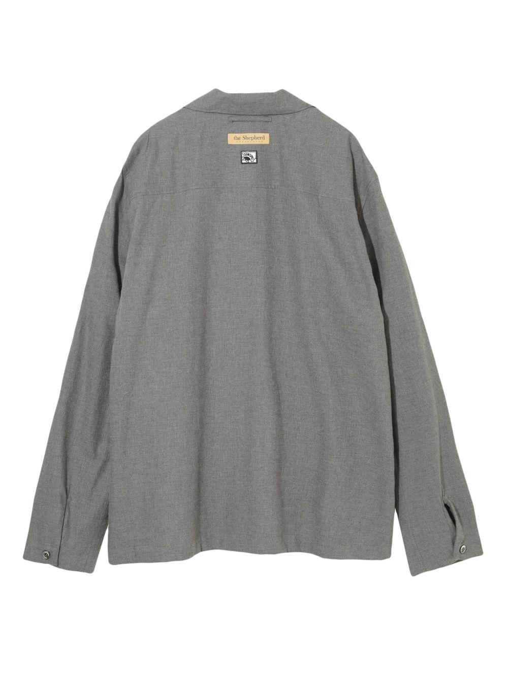pocket-detail button-up shirt - 2