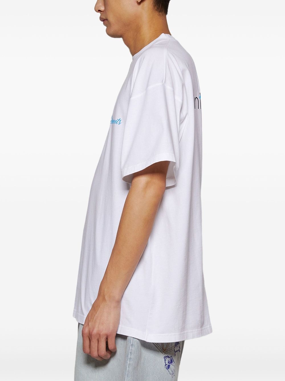 slogan-print T-shirt - 4