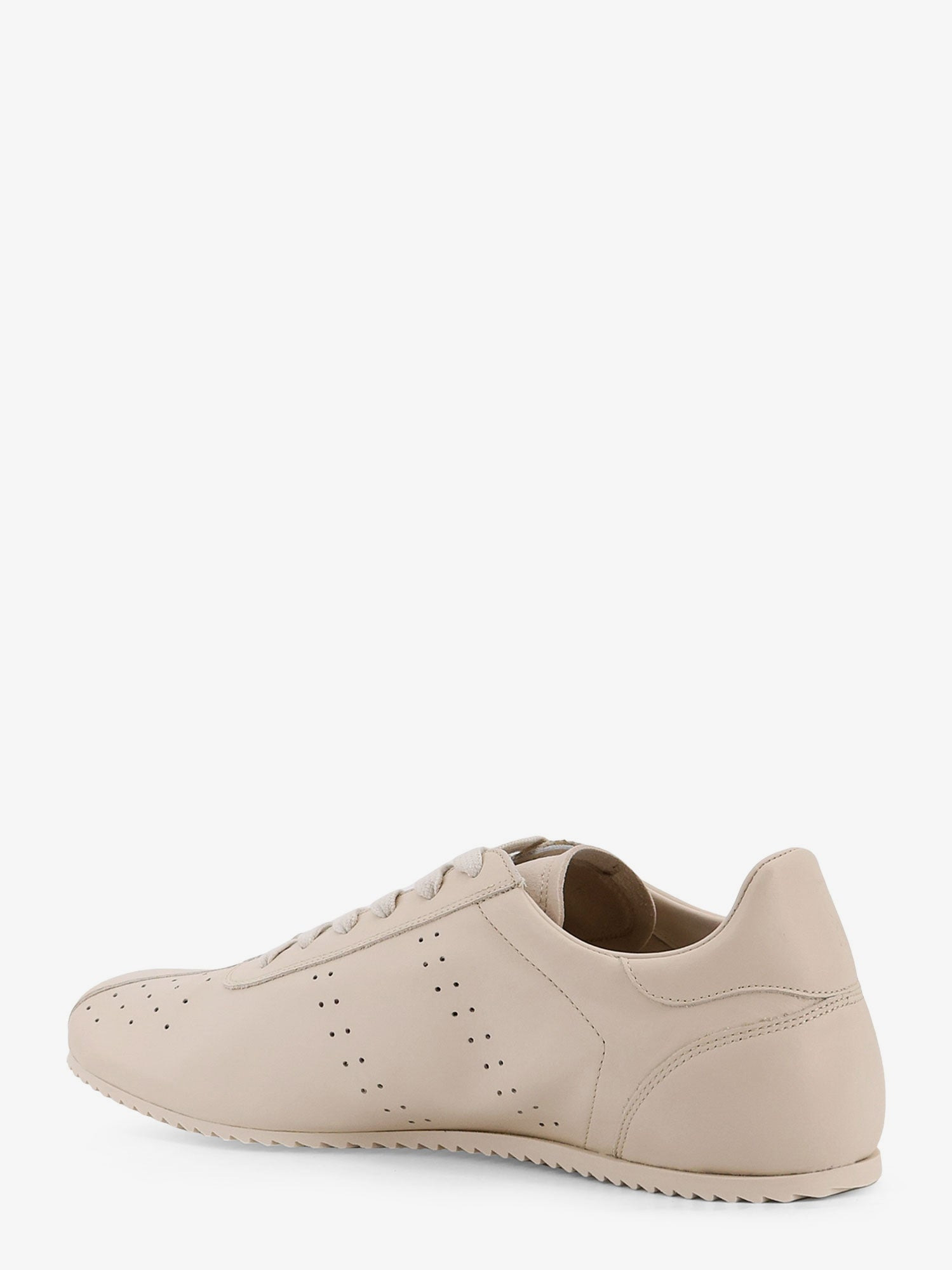 Ami Paris Men Leather Low-Top Sneakers - 3