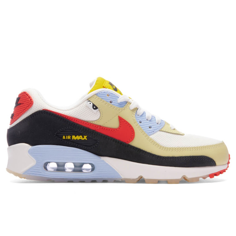 NIKE AIR MAX 90 LTR - LEMON DROP/TEAM ORANGE/SAIL - 1