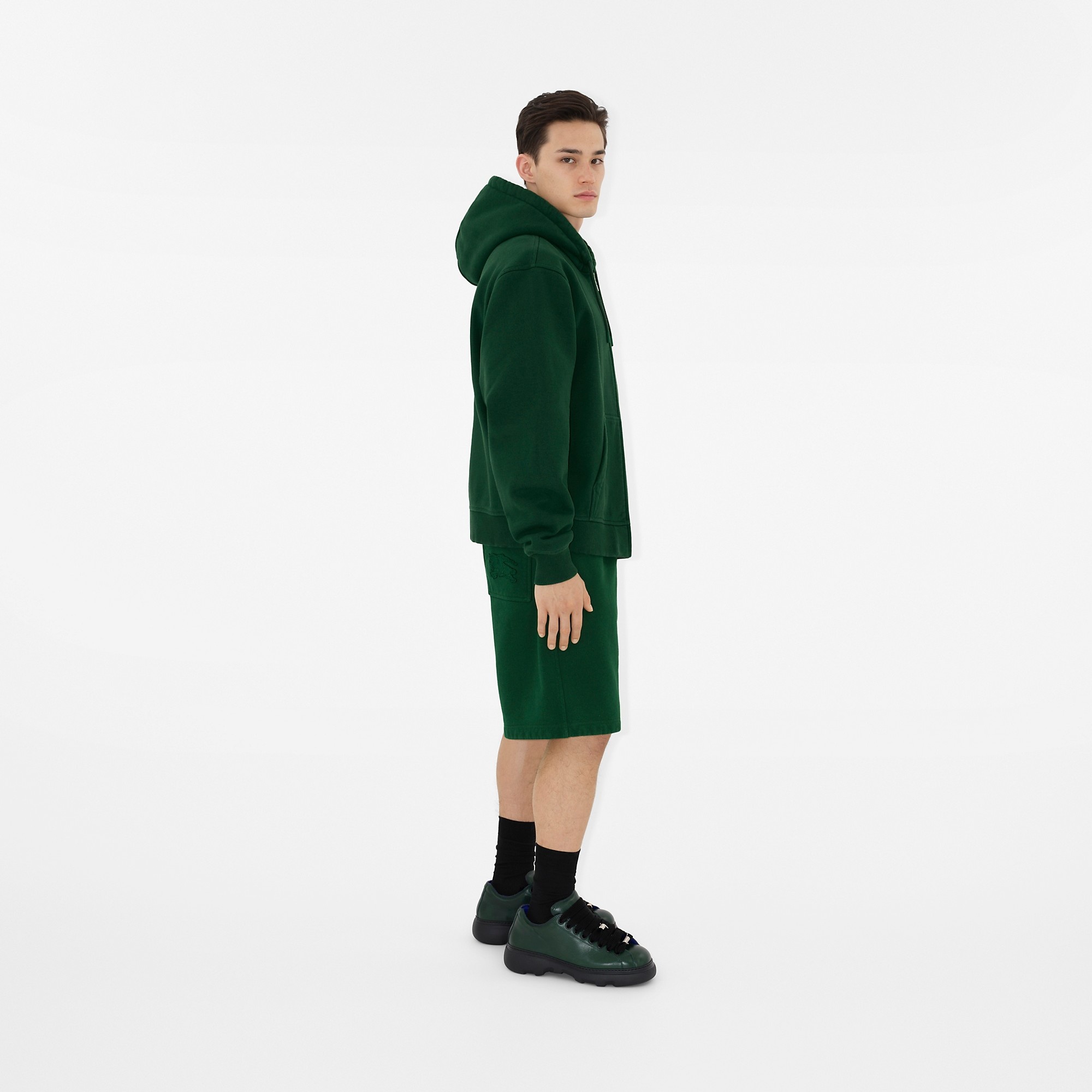 Cotton Zip Hoodie - 3