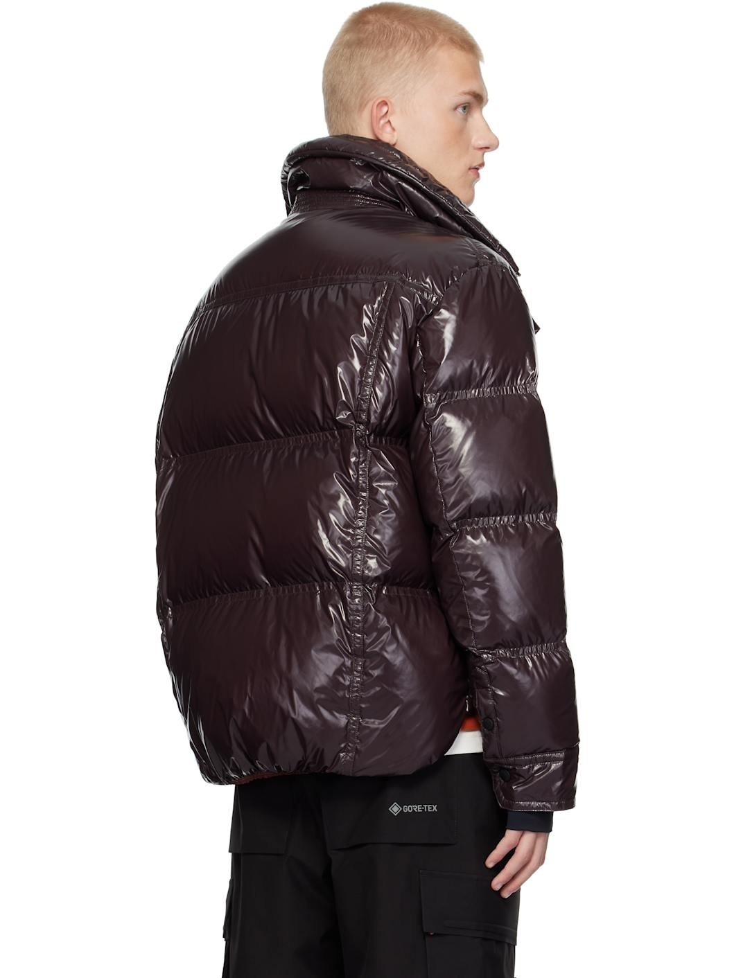 Brown Tecka Shirt Down Jacket - 3