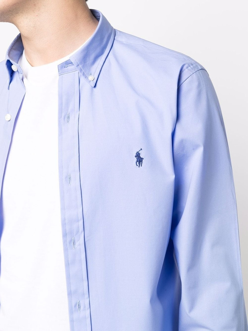 long-sleeve buttoned collar shirt 5