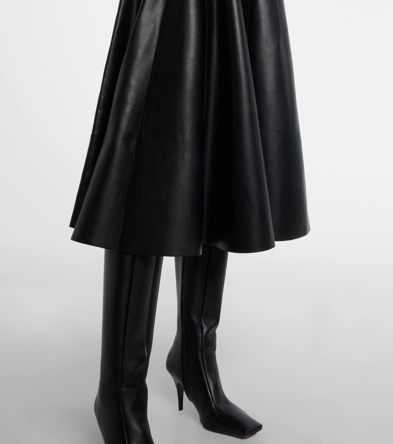 Paneled midi dress 5