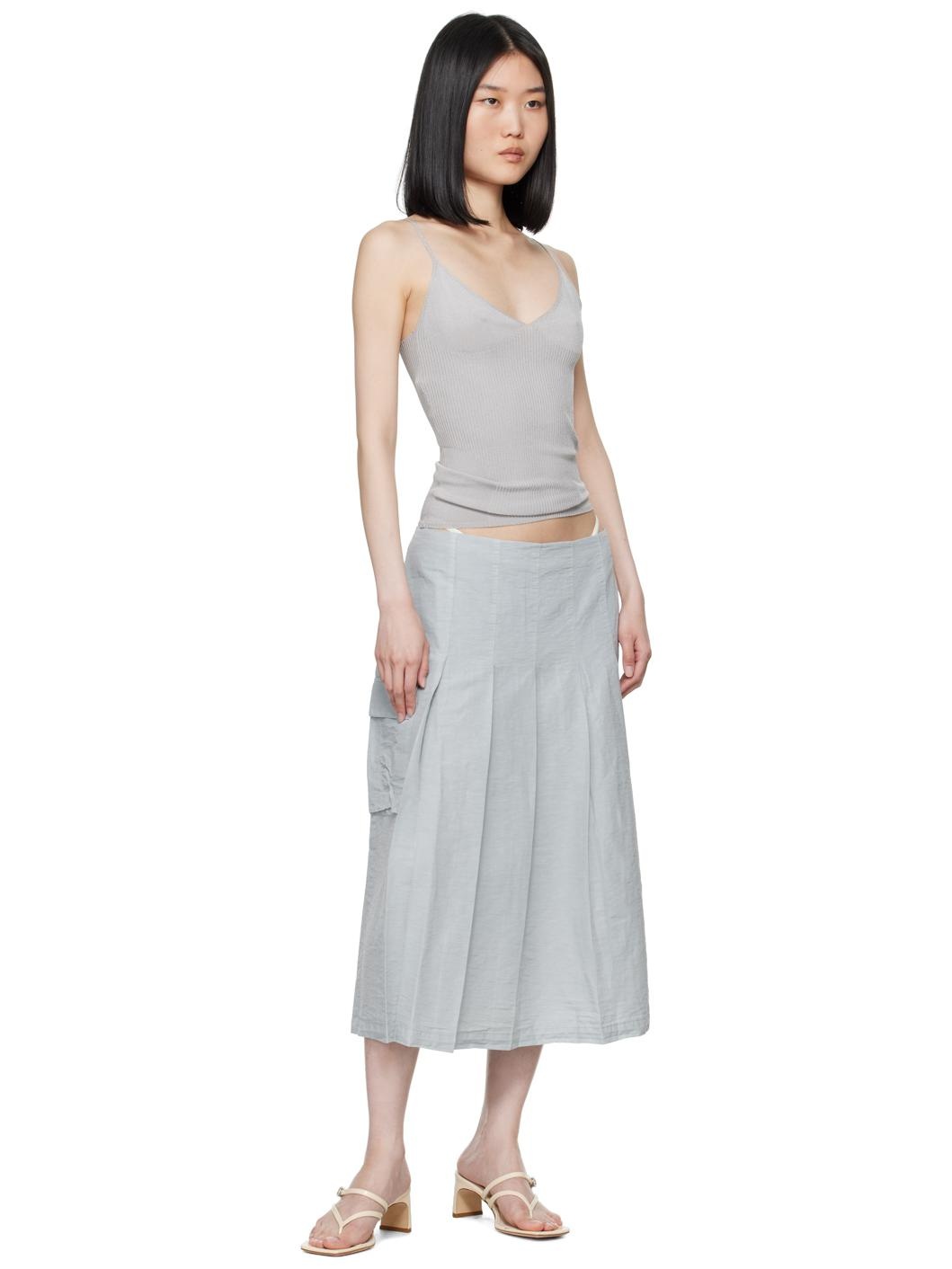 Gray Ricotta Tank Top - 4