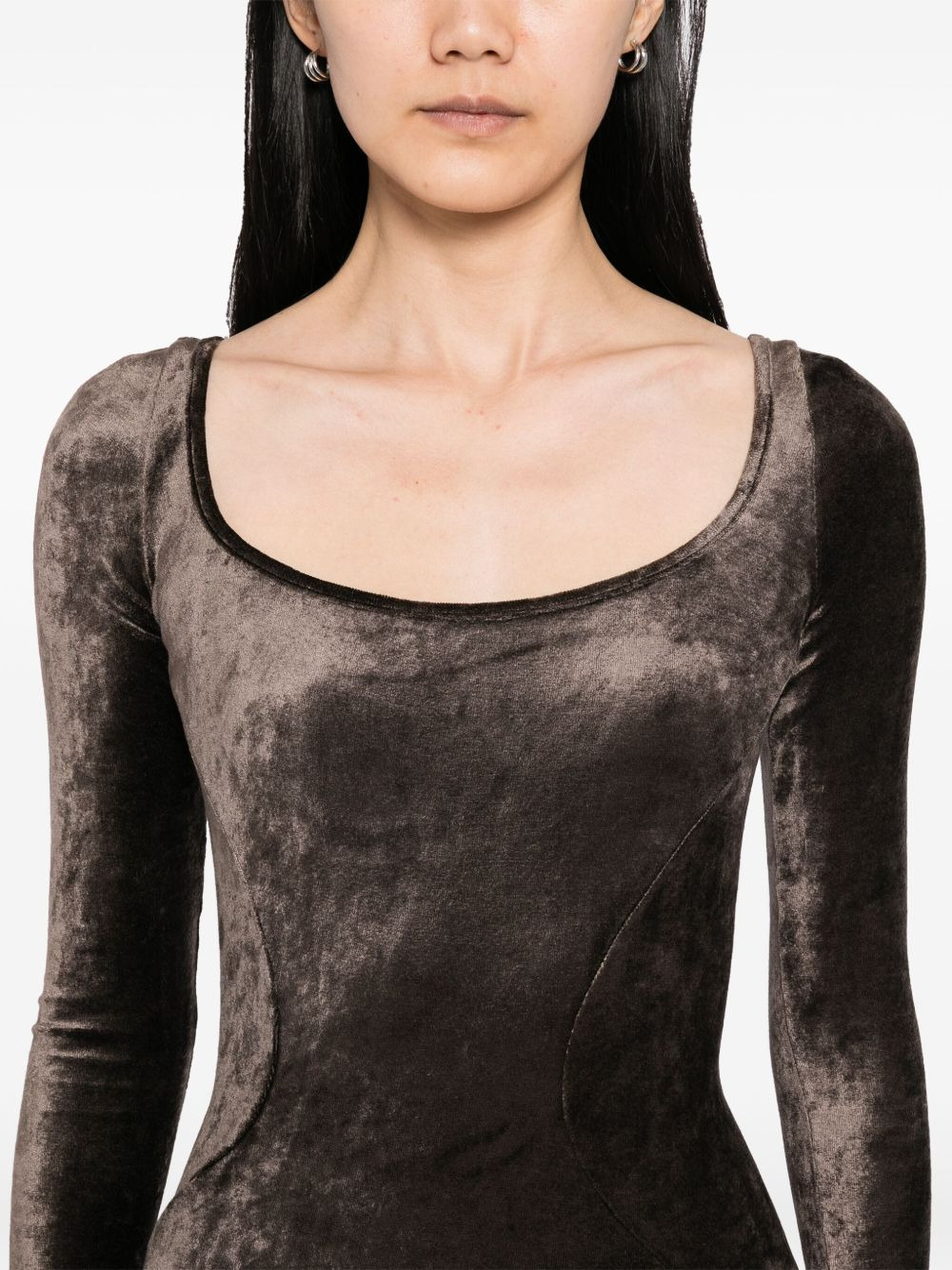 velour dress - 5