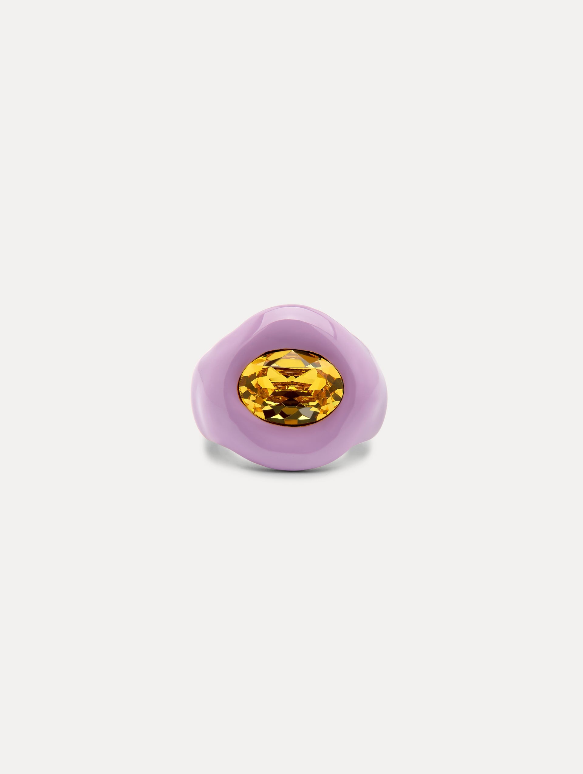 LARGE ENAMEL RING - 2