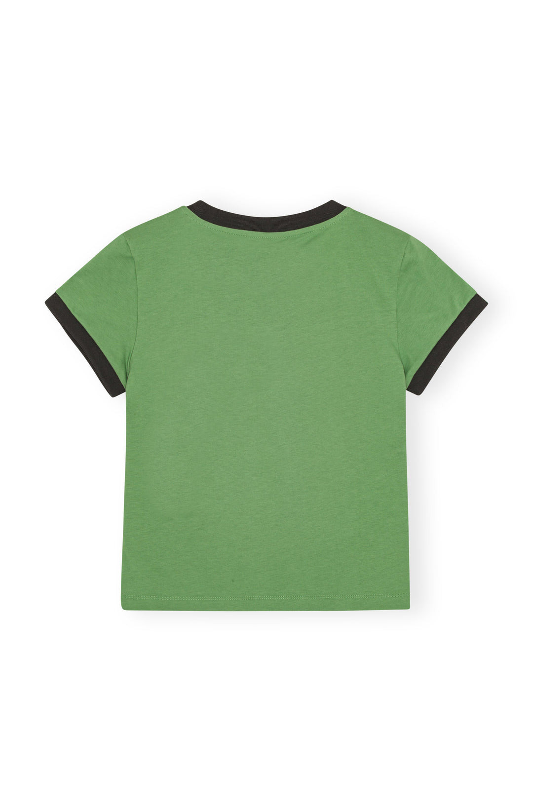 Basic Cotton Jersey Peony Cropped T-Shirt - 2