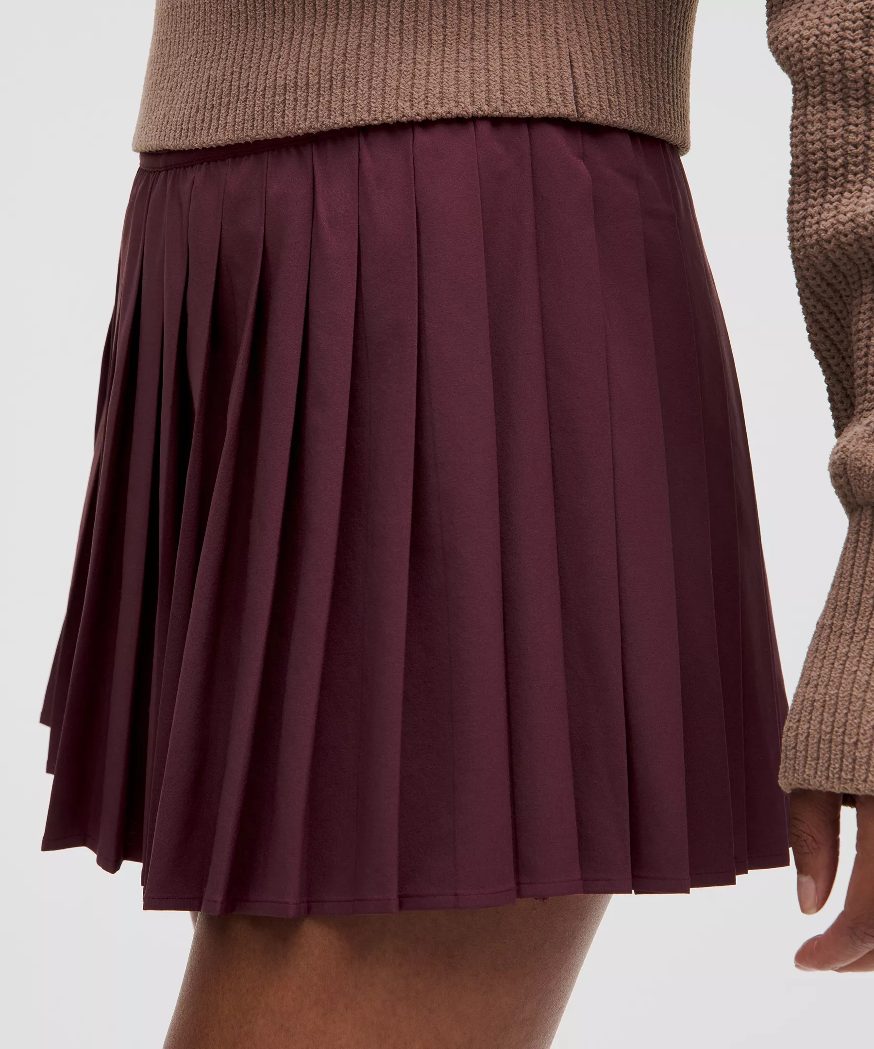 High-Rise Pleated Tennis Skirt - 4