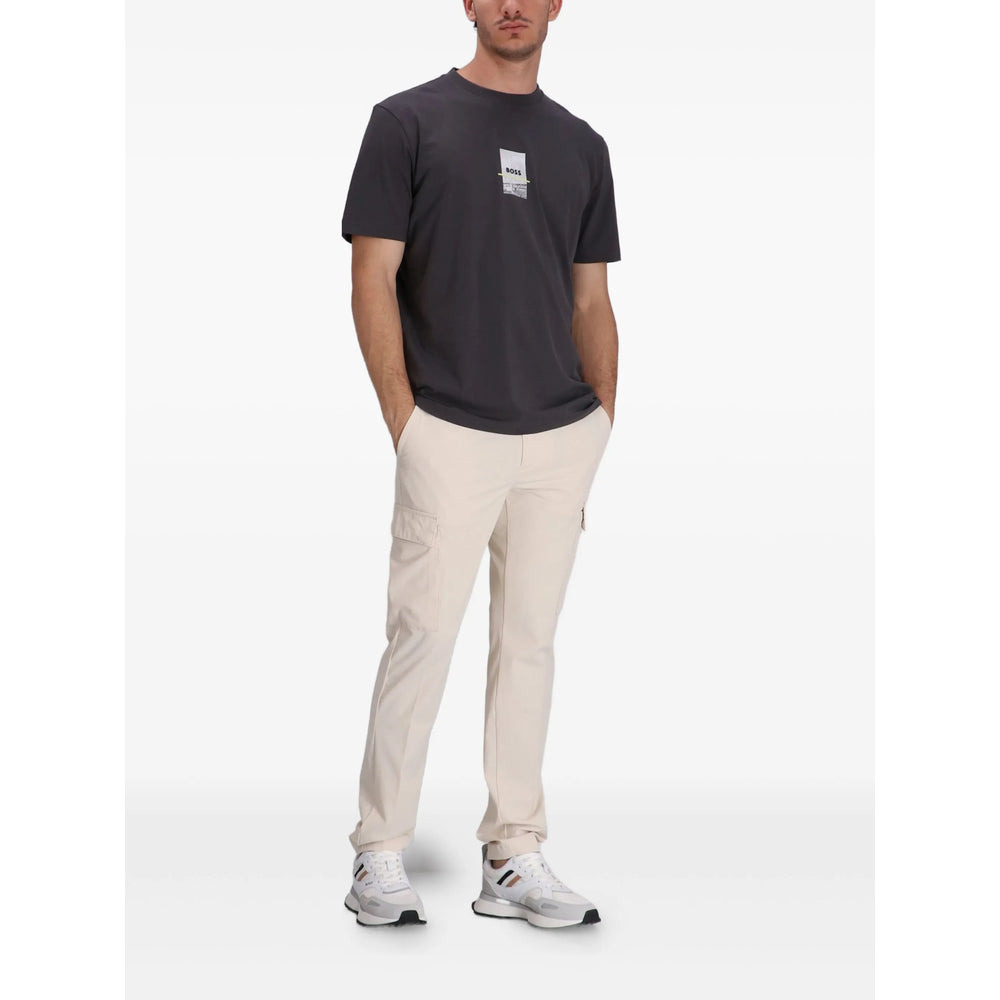 Boss Grey T-Shirts & Vests - T-Shirts Men - 3
