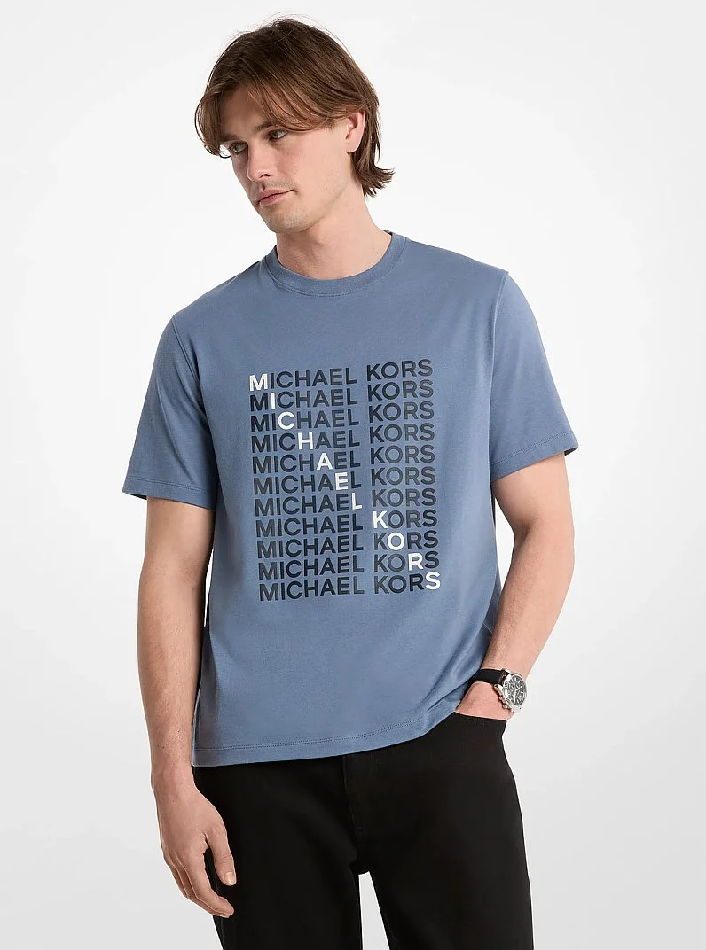 Graphic Logo Cotton Jersey T-Shirt - 1