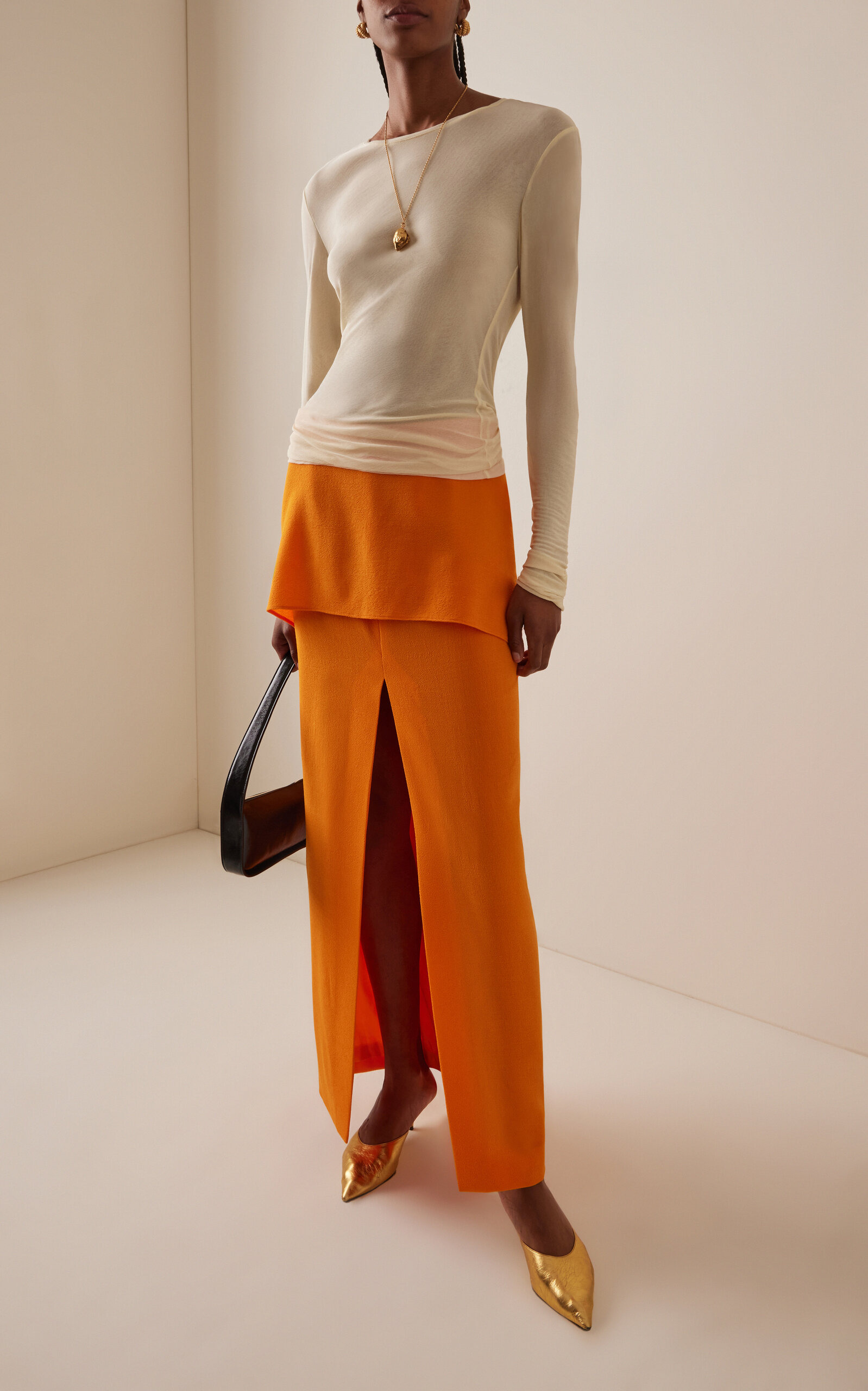 Rosalie Jersey Top yellow - 3