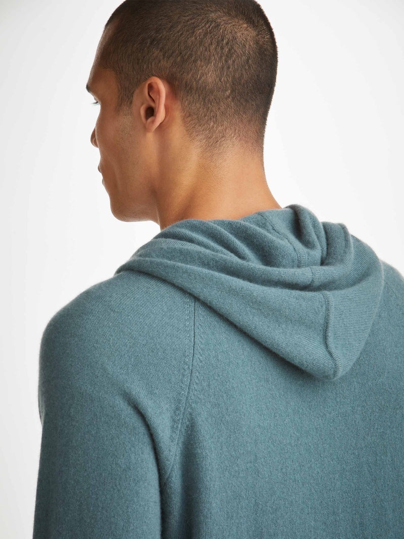 Men's Hoodie Finley Cashmere Teal - 5