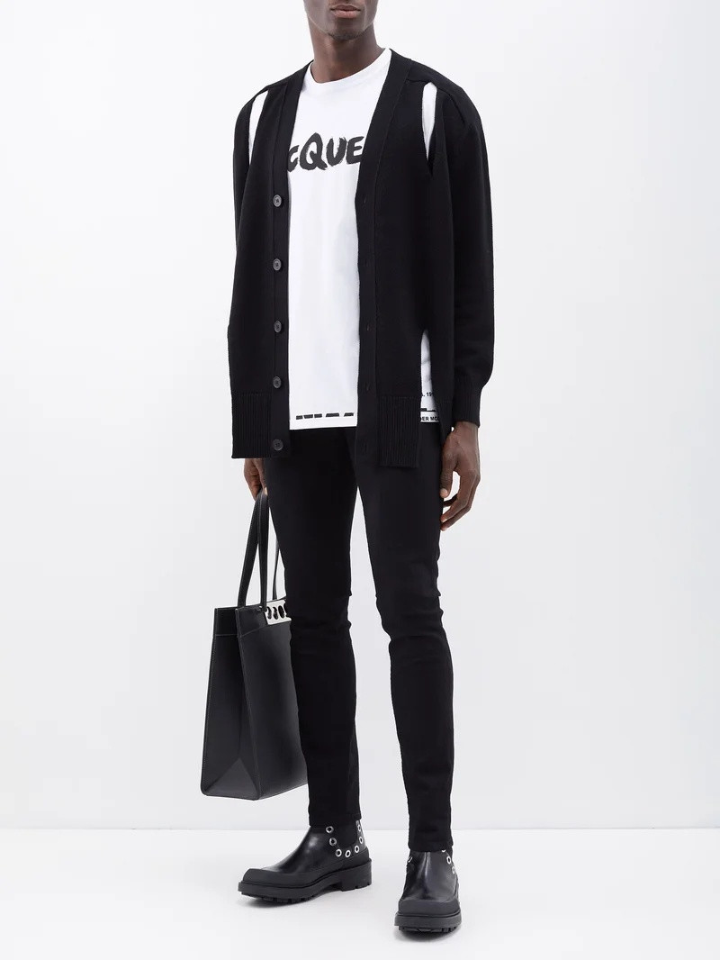 Alexander McQueen Skinny-leg jeans outlook