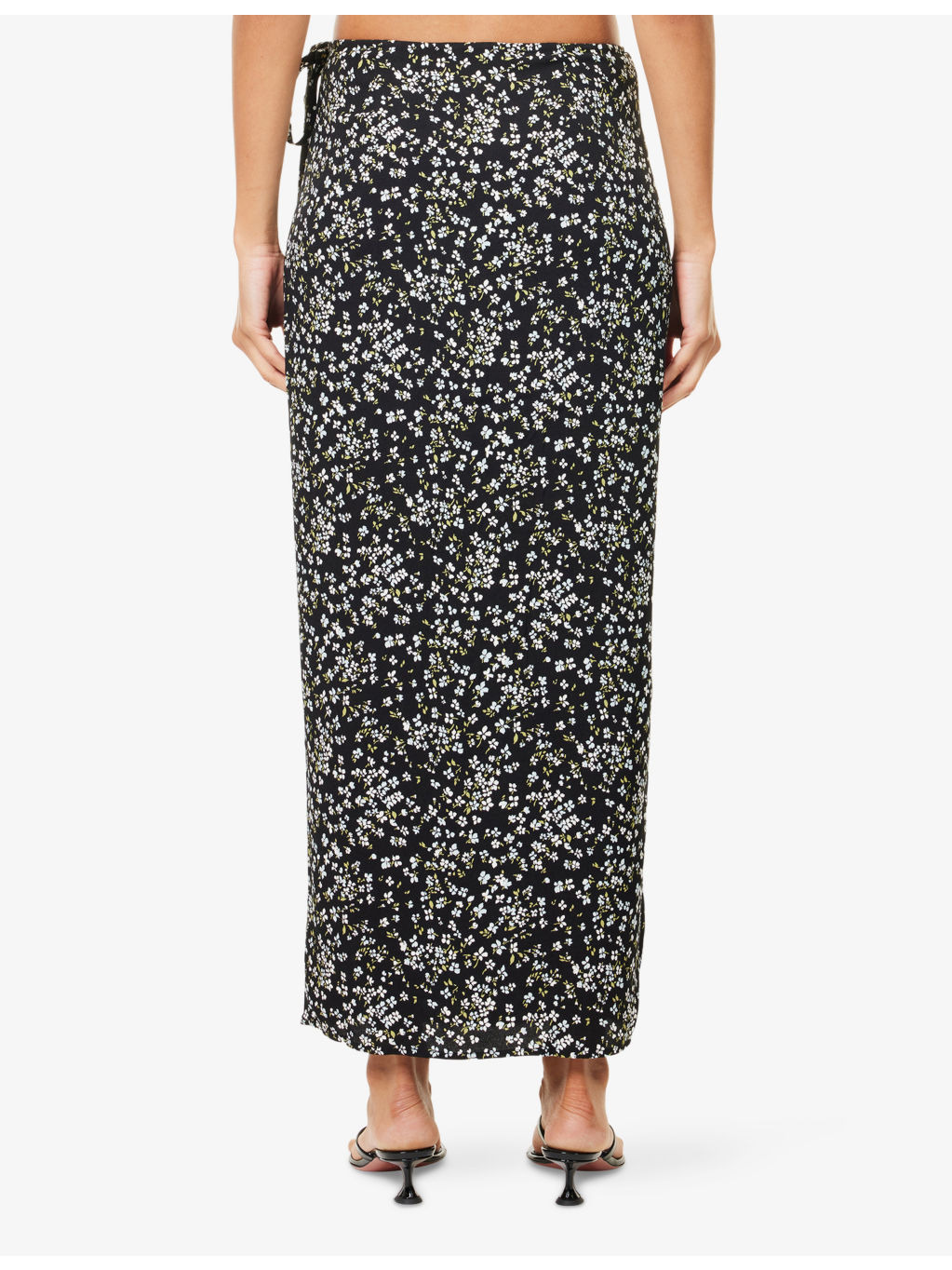 Opal Low-Waist Woven Maxi Skirt - 4