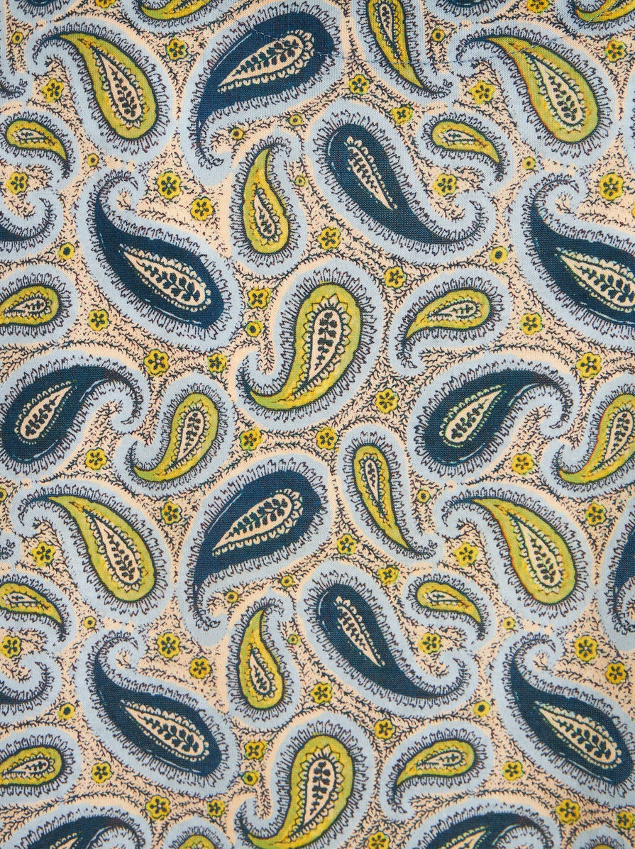 T-SHIRT WITH MICRO PAISLEY - 6