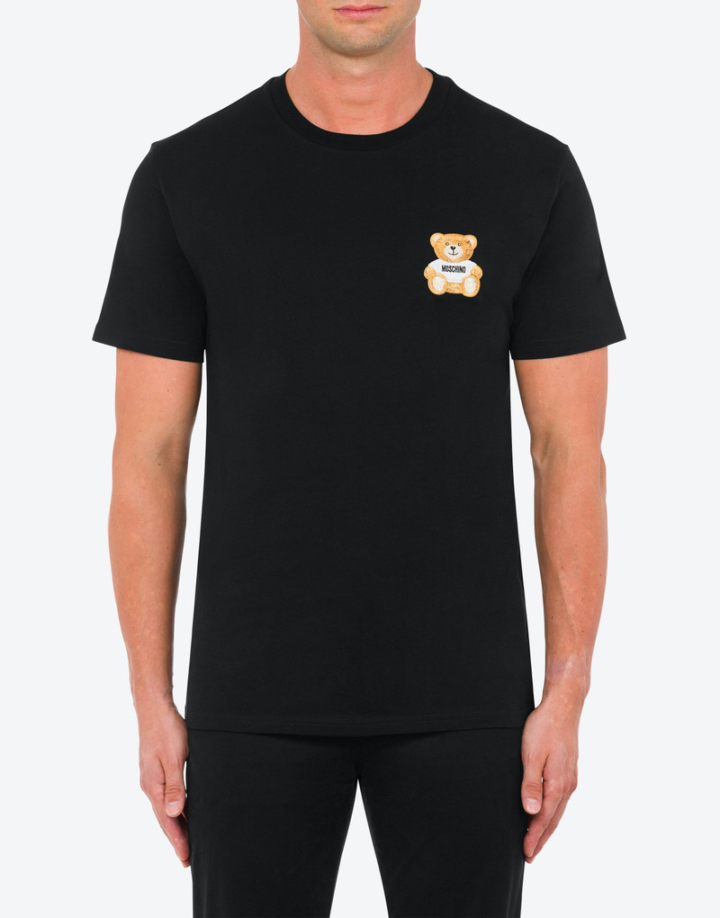 Moschino TEDDY PATCH ORGANIC JERSEY T-SHIRT outlook