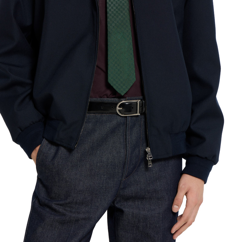 Belt with rounded buckle 4