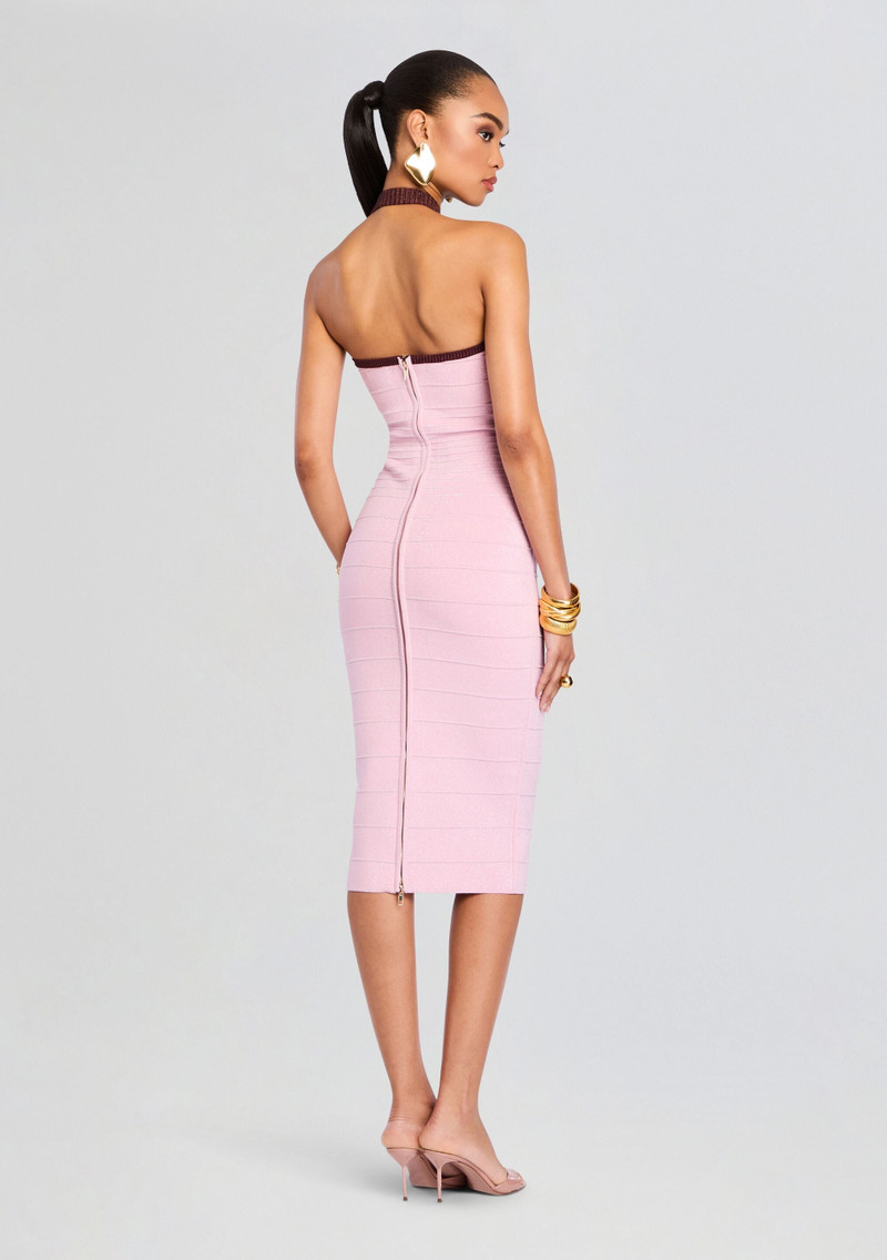 SLOANE BANDAGE KNIT DRESS 4