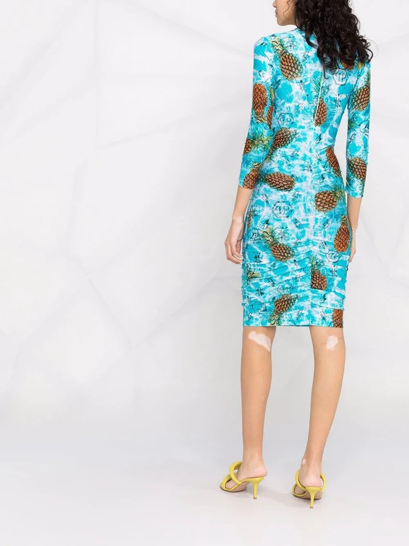 Pineapple Skies short dress 4