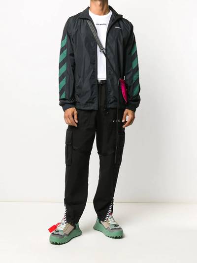 Off-White logo-print cargo trousers outlook