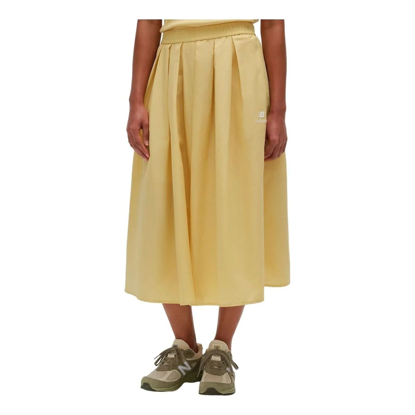 (WMNS) New Balance Made in USA Skirt 'Hay' WK53561HAY - 1