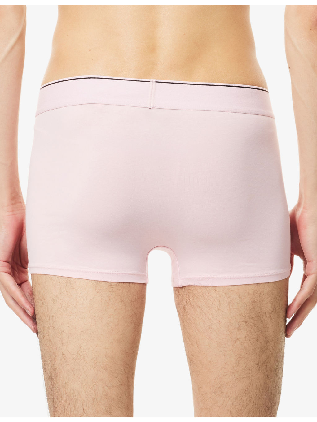 Logo-Waistband Pack of Three Cotton-Jersey Boxer Briefs - 3