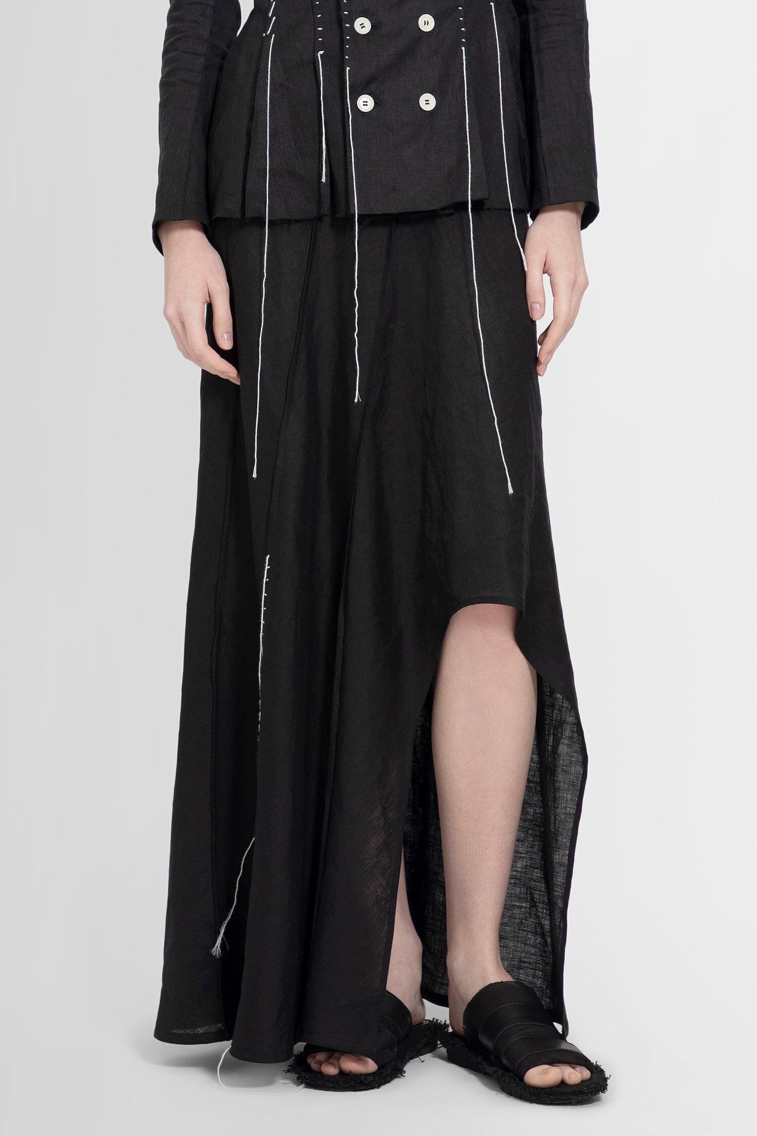 YOHJI YAMAMOTO WOMAN BLACK SKIRTS - 1