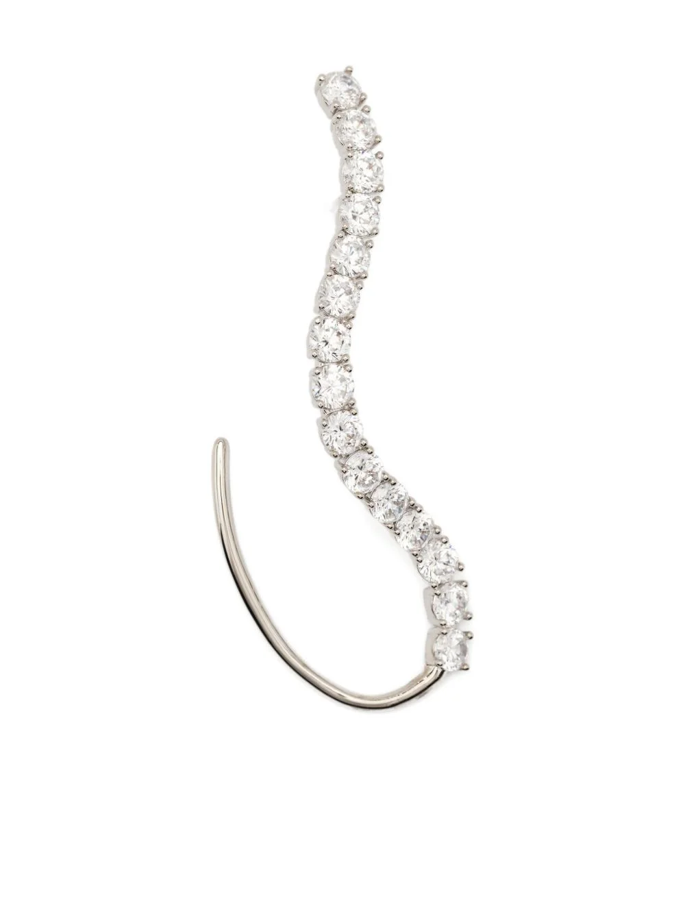 curved-line ear cuff - 1