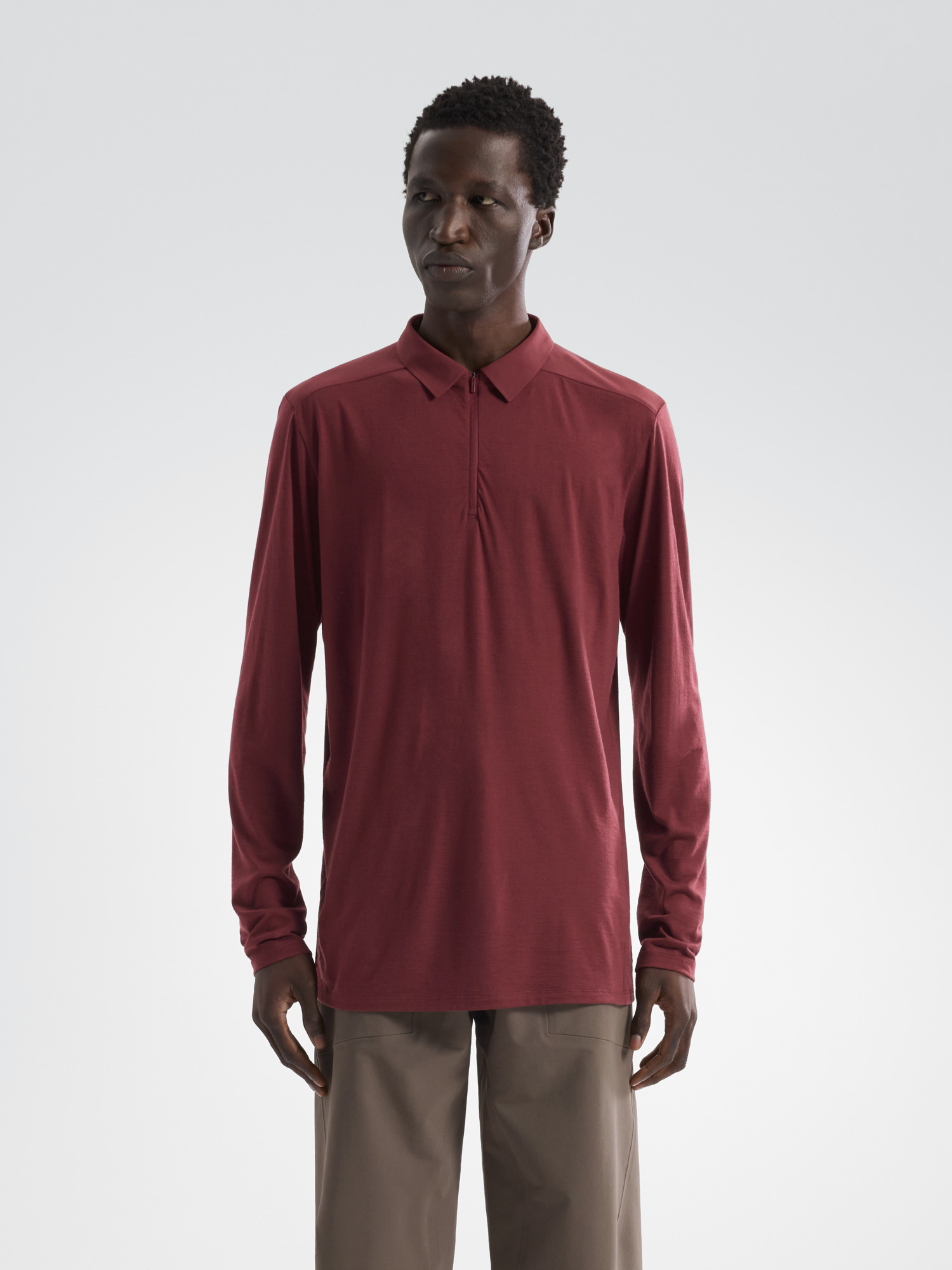 Frame Polo Shirt LS - 2
