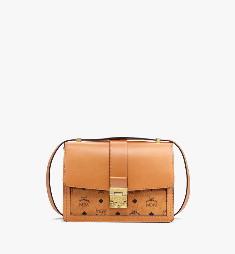 Tracy Shoulder Bag in Visetos Leather Mix 1