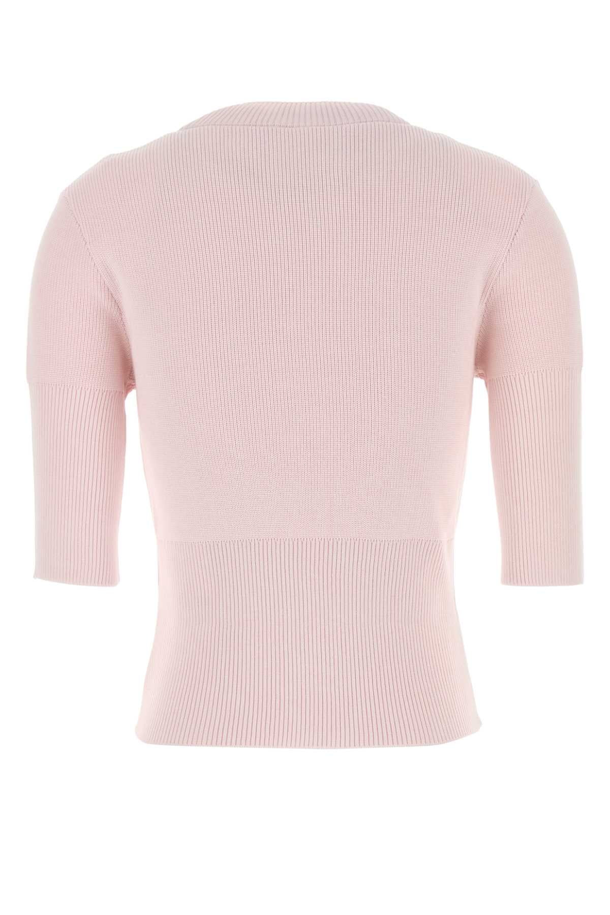 Givenchy Women Pastel Pink Cotton Blend Sweater - 2