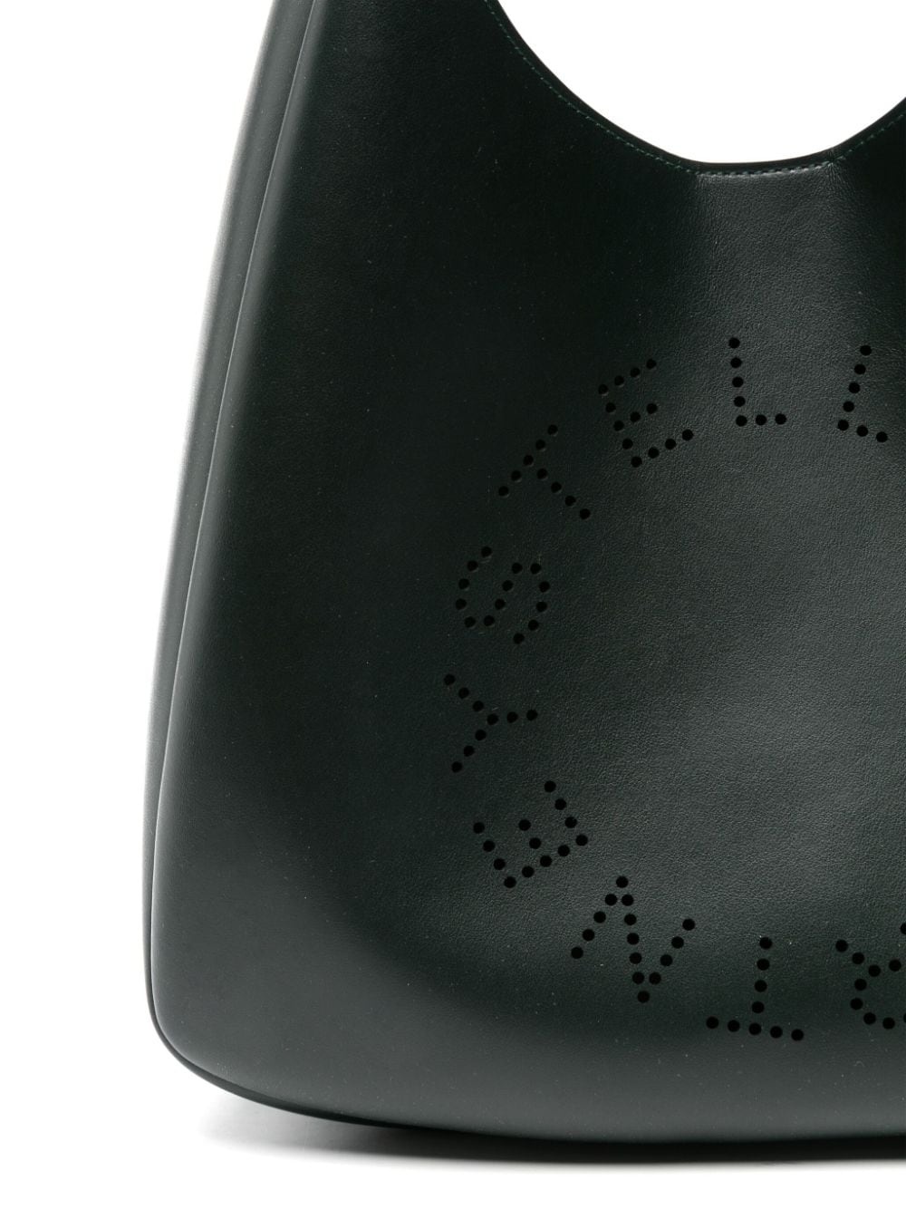 perforated-logo shoulder bag - 4