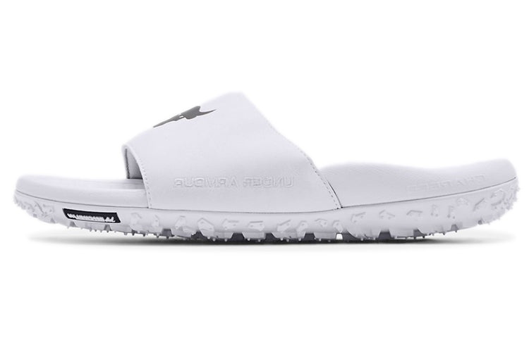Under Armour Project Rock Slides 'White' 3023762-101 - 2