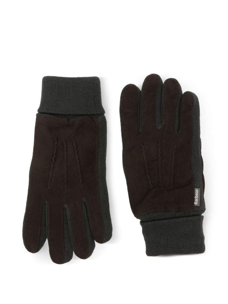 Magnus ribbed-cuff gloves 1