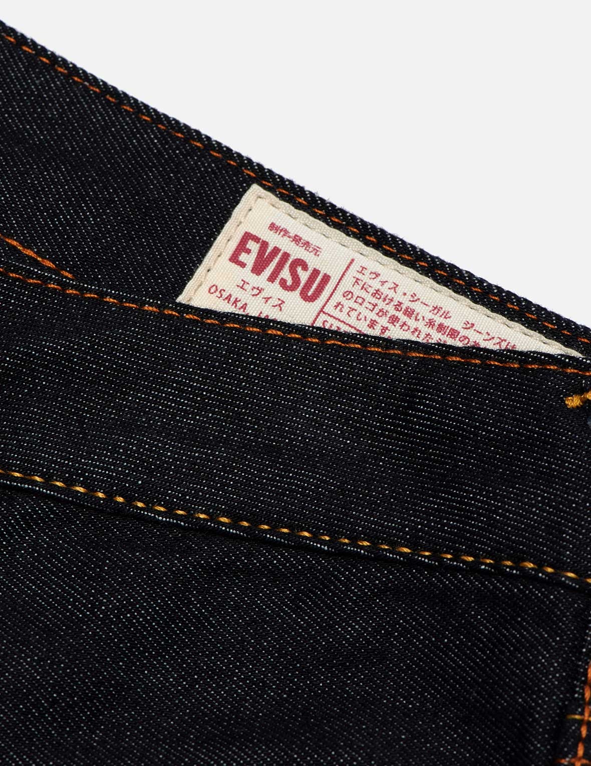 Red Brushstroke Daicock Slim Straight fit Jeans #2010 - 19