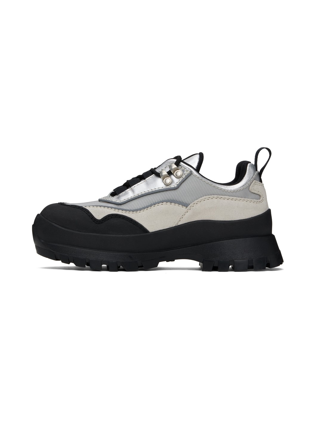 Silver Aaron Trail Sneakers - 3