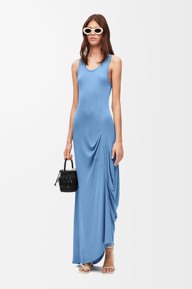 Loewe Small Fringe Bucket bag in calfskin outlook