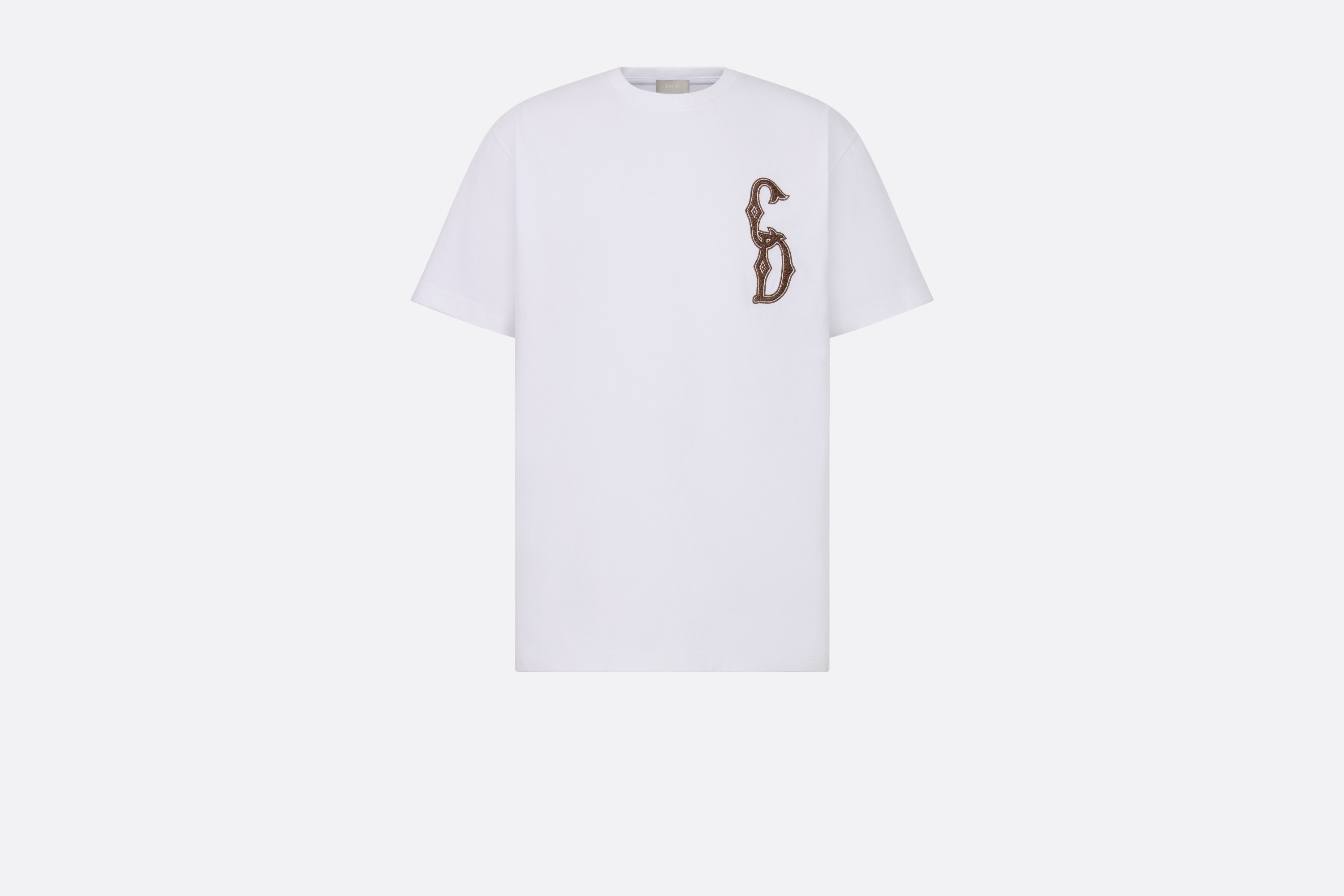 Dior CD Interlaced Relaxed-Fit T-Shirt