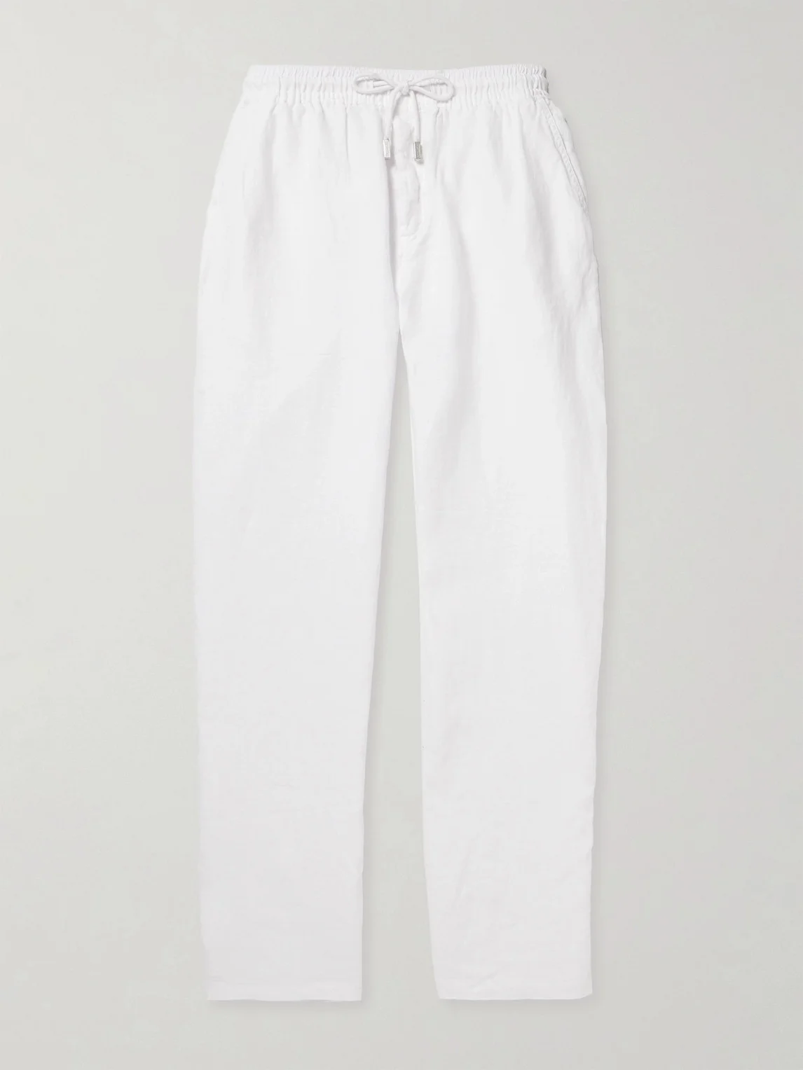 Pacha Wide-Leg Linen Drawstring Trousers - 1