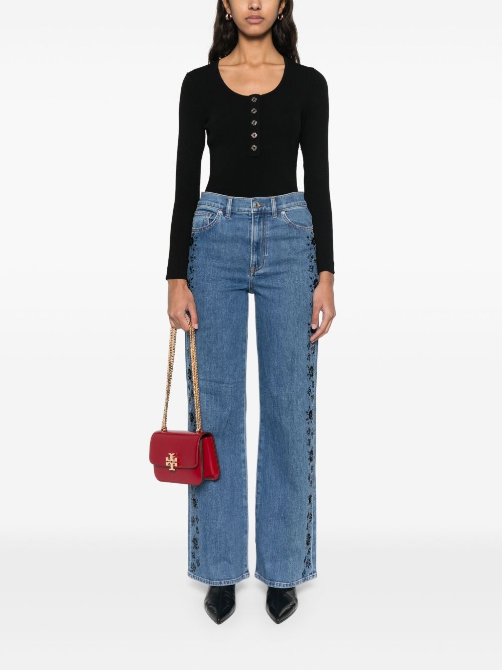 beaded jeans - 2