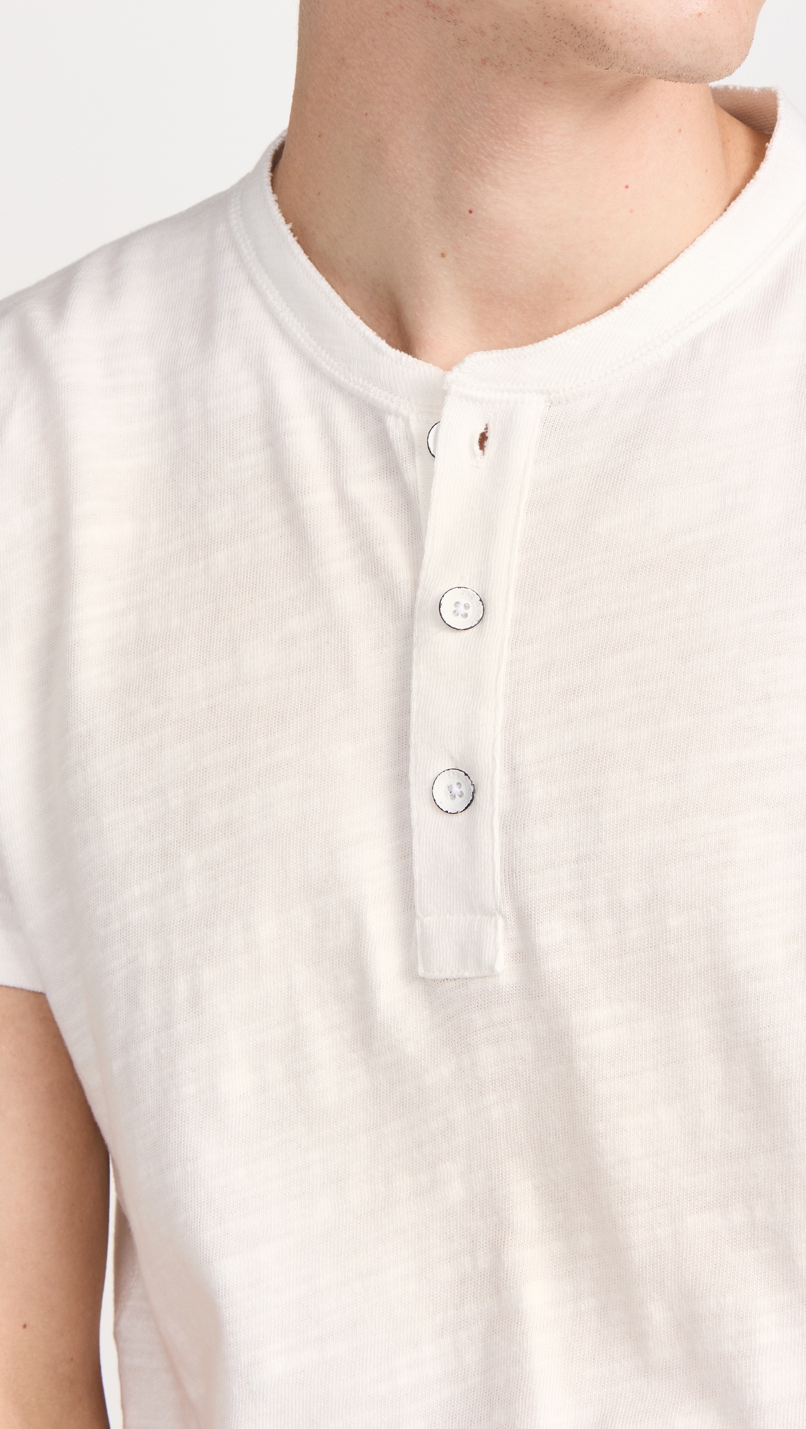 Classic Short Sleeve Henley - 5